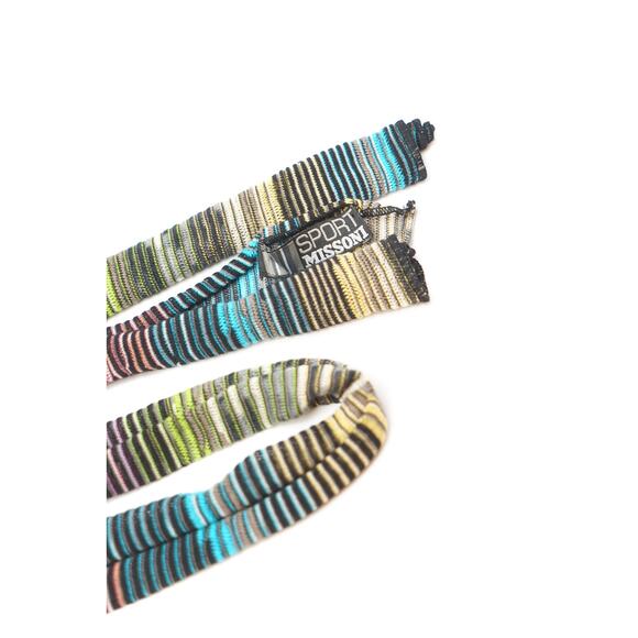 Missoni Sport Multicolor Knit Scarf - Picture 3 of 4